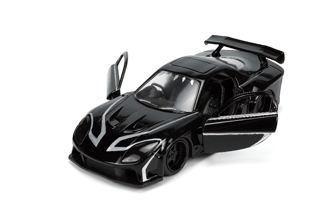 Jada 1/32 "Hollywood Rides" Marvel 1993 Mazda RX7 w/Blk Panther – image 15