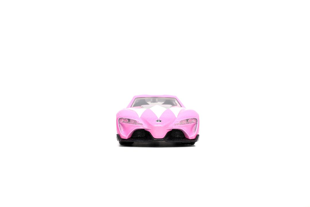 Jada 1/32 "Hollywood Rides" Toyota FT-1 Concept with Pink Ranger – image 4