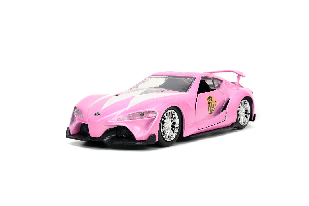 Jada 1/32 "Hollywood Rides" Toyota FT-1 Concept with Pink Ranger – image 5