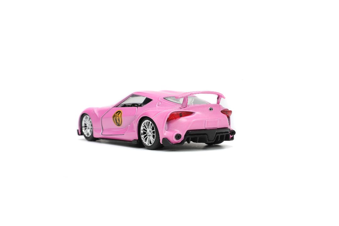 Jada 1/32 "Hollywood Rides" Toyota FT-1 Concept with Pink Ranger – image 7