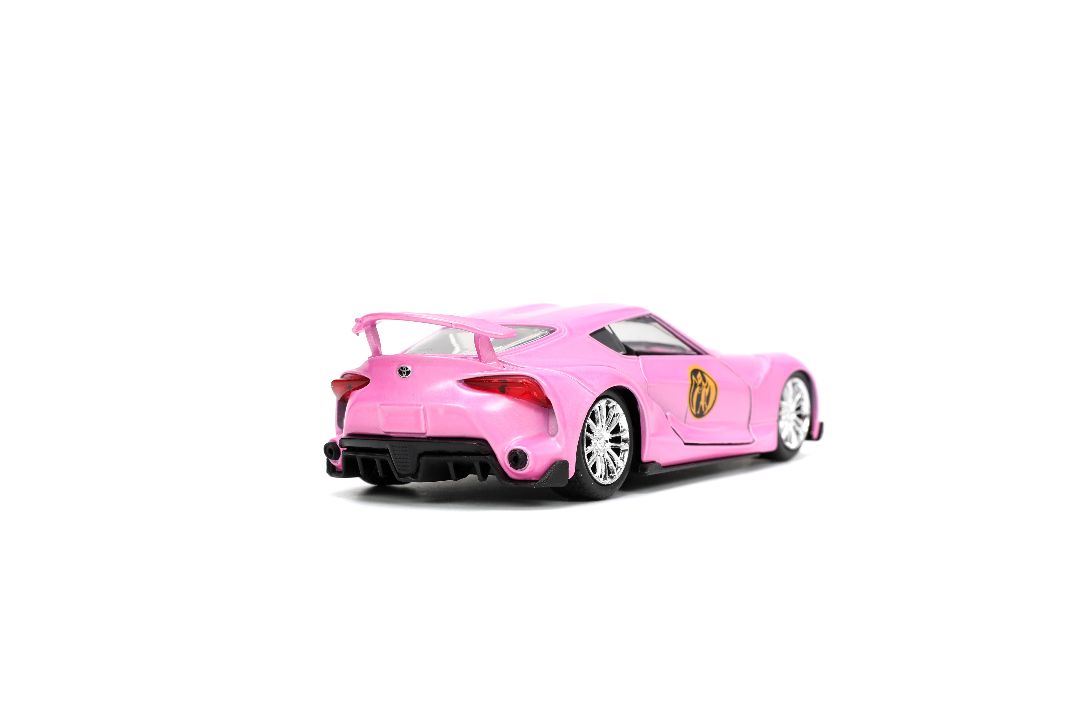 Jada 1/32 "Hollywood Rides" Toyota FT-1 Concept with Pink Ranger – image 9