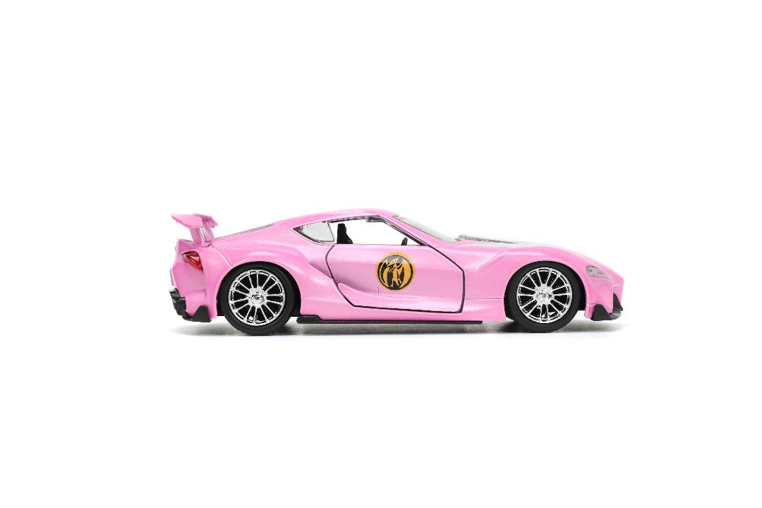 Jada 1/32 "Hollywood Rides" Toyota FT-1 Concept with Pink Ranger – image 10