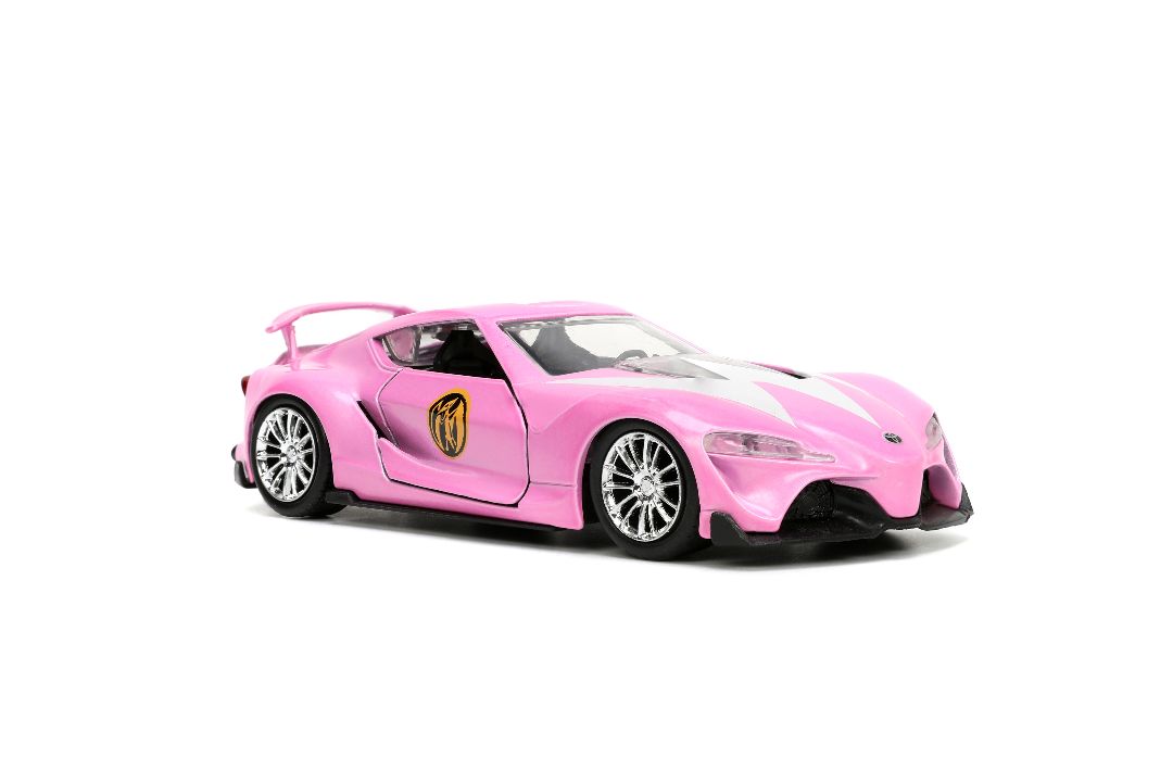 Jada 1/32 "Hollywood Rides" Toyota FT-1 Concept with Pink Ranger – image 11
