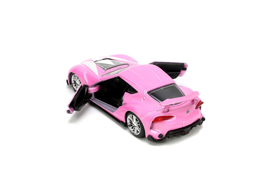 Jada 1/32 "Hollywood Rides" Toyota FT-1 Concept with Pink Ranger – image 13