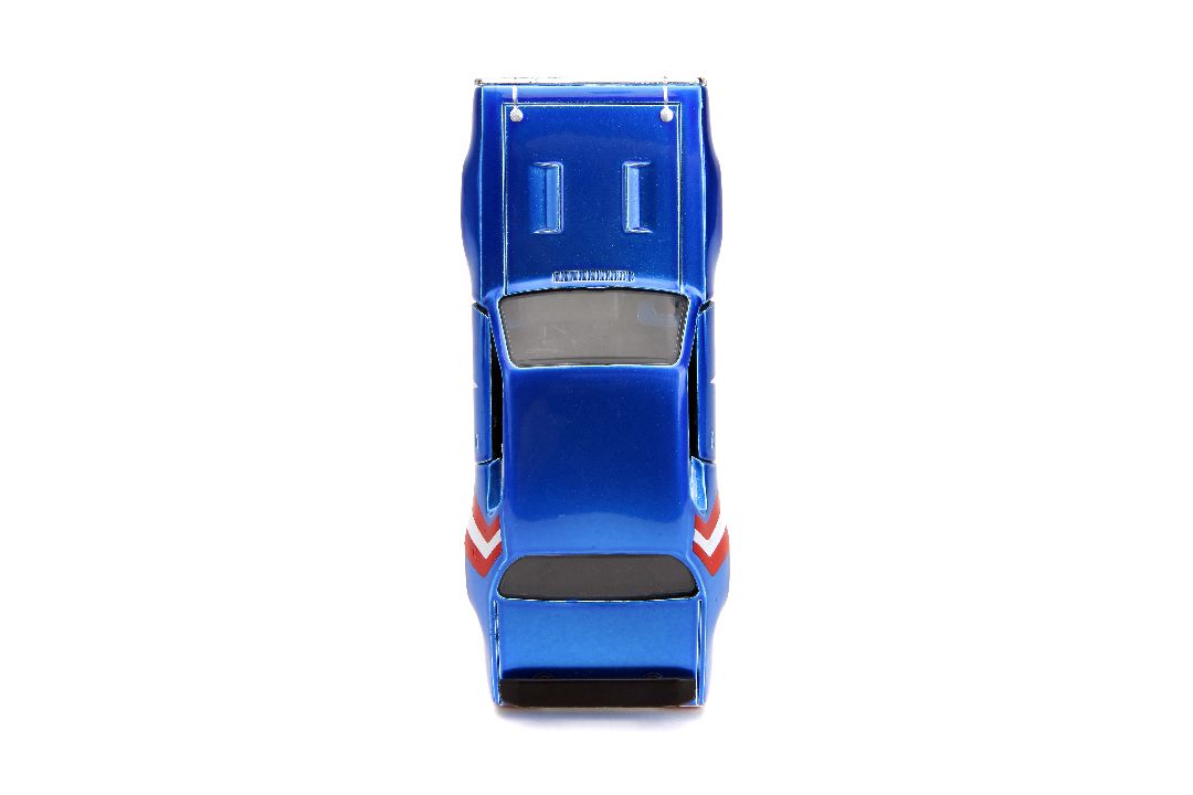 Jada 1/32 "Hollywood Rides" Marvel 1971 GTX w/Capt America – image 13