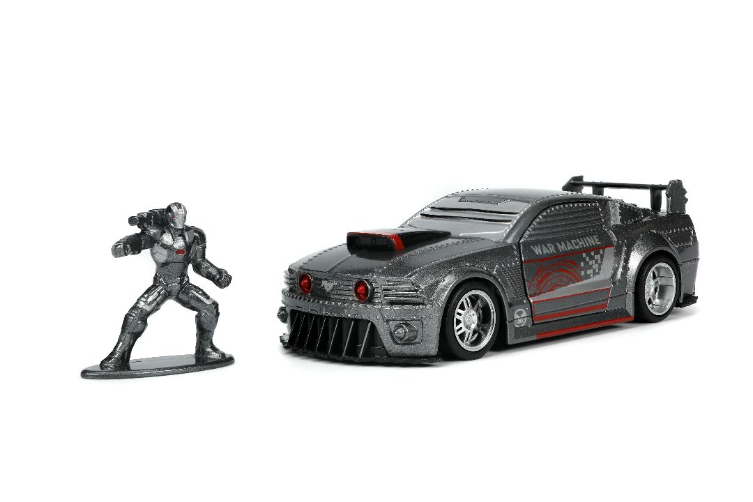 Jada 1/32 "Hollywood Rides" Ford Mustang with War Machine – image 2