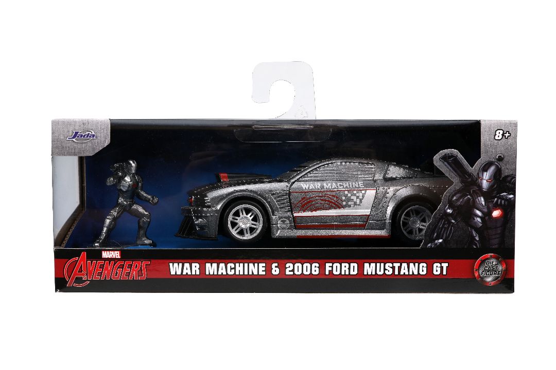 Jada 1/32 "Hollywood Rides" Ford Mustang with War Machine – image 13