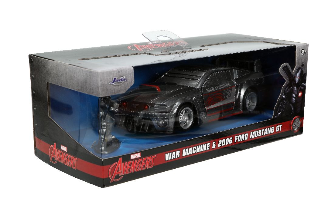 Jada 1/32 "Hollywood Rides" Ford Mustang with War Machine – image 14