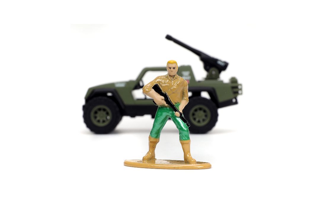 Jada 1/32 "Hollywood Rides" GI JOE VAMP with Duke – image 2