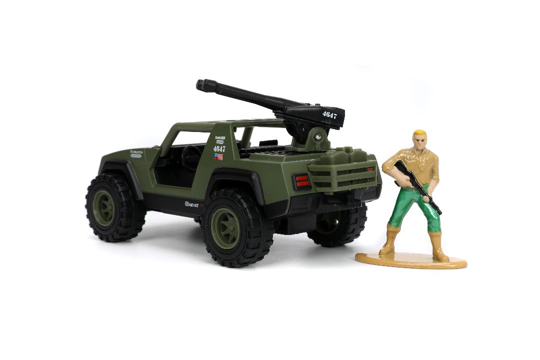 Jada 1/32 "Hollywood Rides" GI JOE VAMP with Duke – image 3