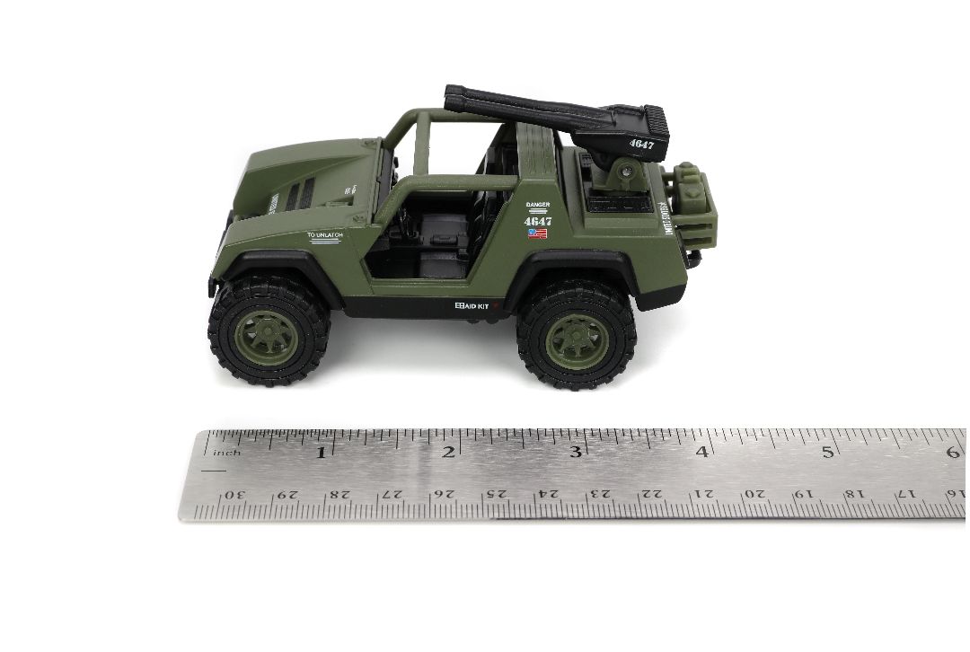 Jada 1/32 "Hollywood Rides" GI JOE VAMP with Duke – image 9