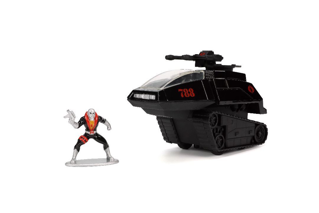 Jada 1/32 "Hollywood Rides" G.I. Joe Hiss with Destro – image 2