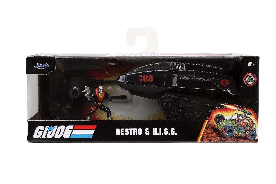 Jada 1/32 "Hollywood Rides" G.I. Joe Hiss with Destro – image 17