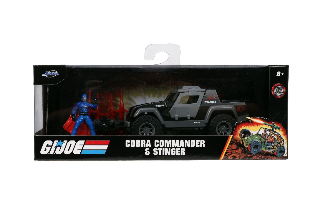 Jada 1/32 GI Joe Stinger with Cobra Commander – image 14