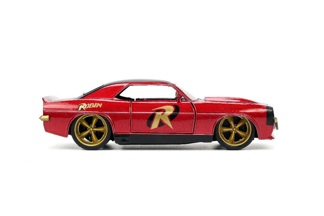Jada 1/32 "Hollywood Rides" DC Comics 1969 Chevy Camaro w/Robin – image 10