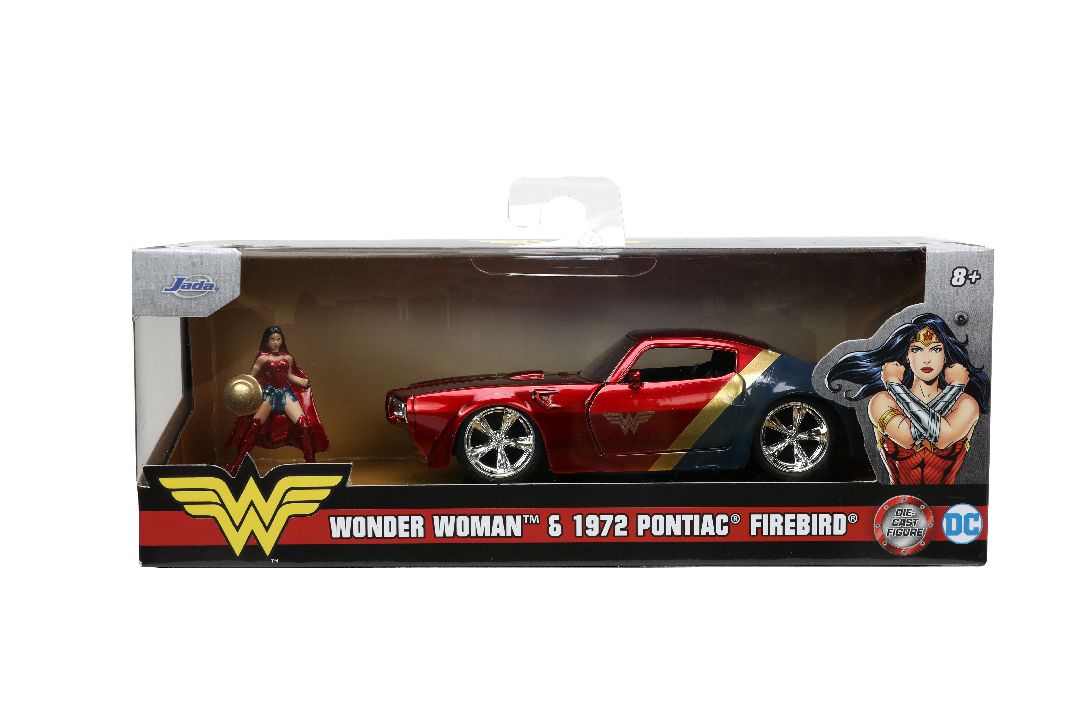 Jada 1/32 1972 Pontiac Firebird with Wonder Woman – image 9