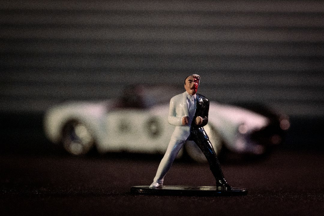 Jada 1/32 "Hollywood Rides" DC Comics 1965 Shelby Cobra Two Face – image 25