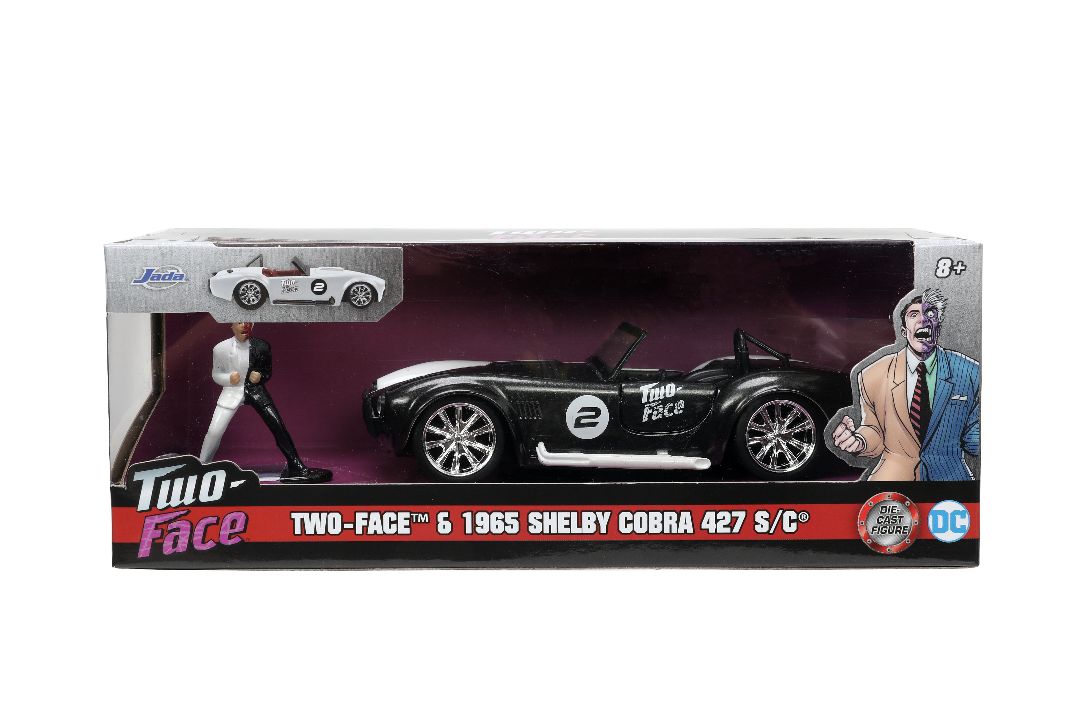 Jada 1/32 "Hollywood Rides" DC Comics 1965 Shelby Cobra Two Face – image 26