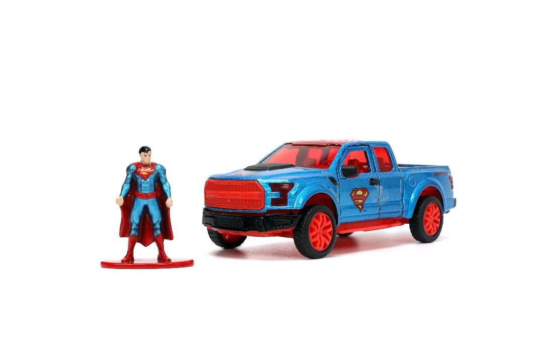 Jada 1/32 "Hollywood Rides" Marvel 2017 F-150 Raptor w/Superman – image 2