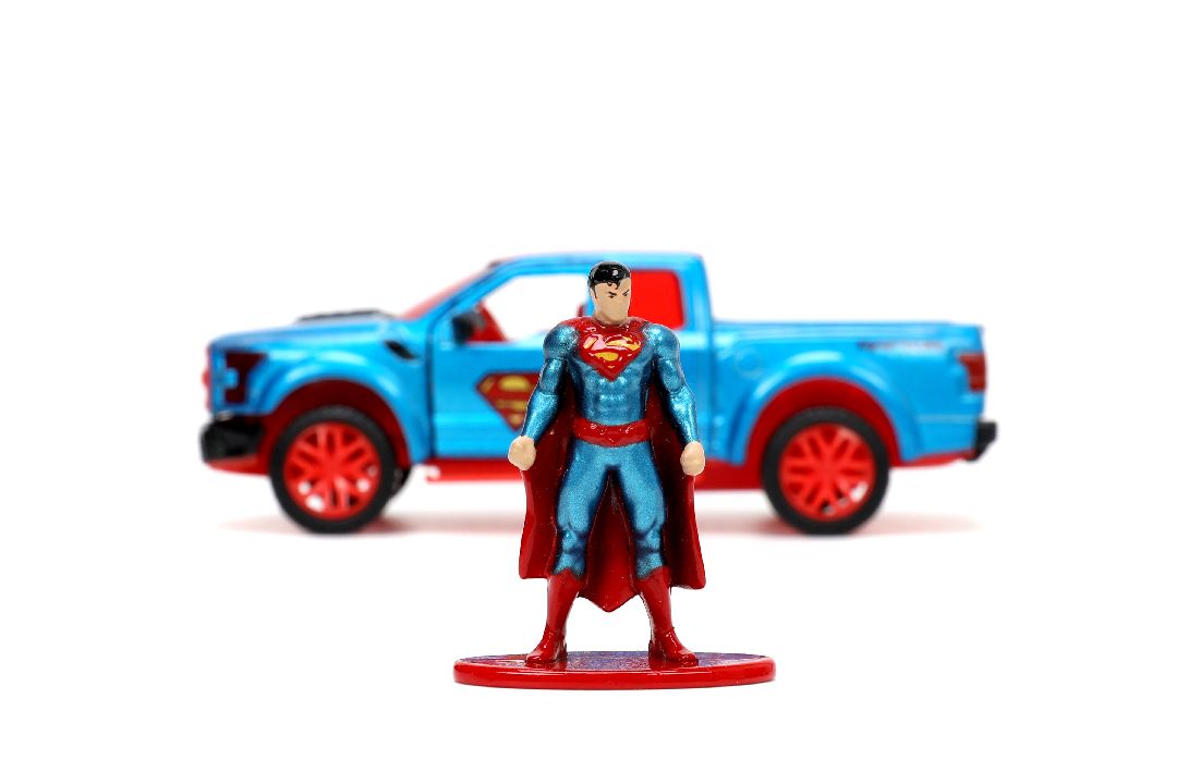Jada 1/32 "Hollywood Rides" Marvel 2017 F-150 Raptor w/Superman – image 4