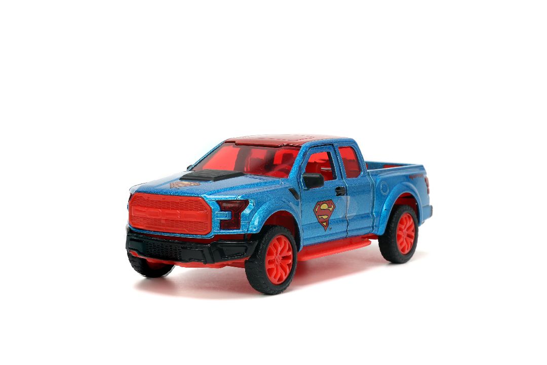 Jada 1/32 "Hollywood Rides" Marvel 2017 F-150 Raptor w/Superman – image 6