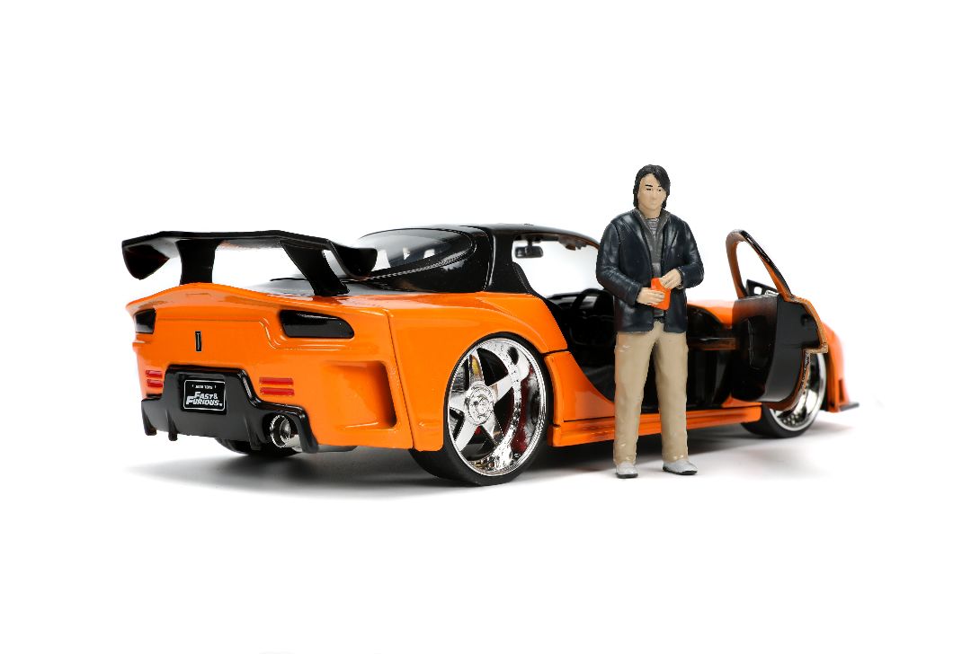 Jada 1/24 "Fast & Furious" Hans's Mazda RX-7 with Han – image 4