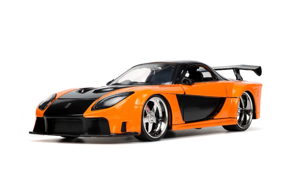 Jada 1/24 "Fast & Furious" Hans's Mazda RX-7 with Han – image 6