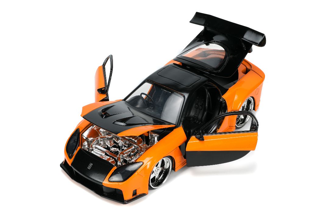 Jada 1/24 "Fast & Furious" Hans's Mazda RX-7 with Han – image 10