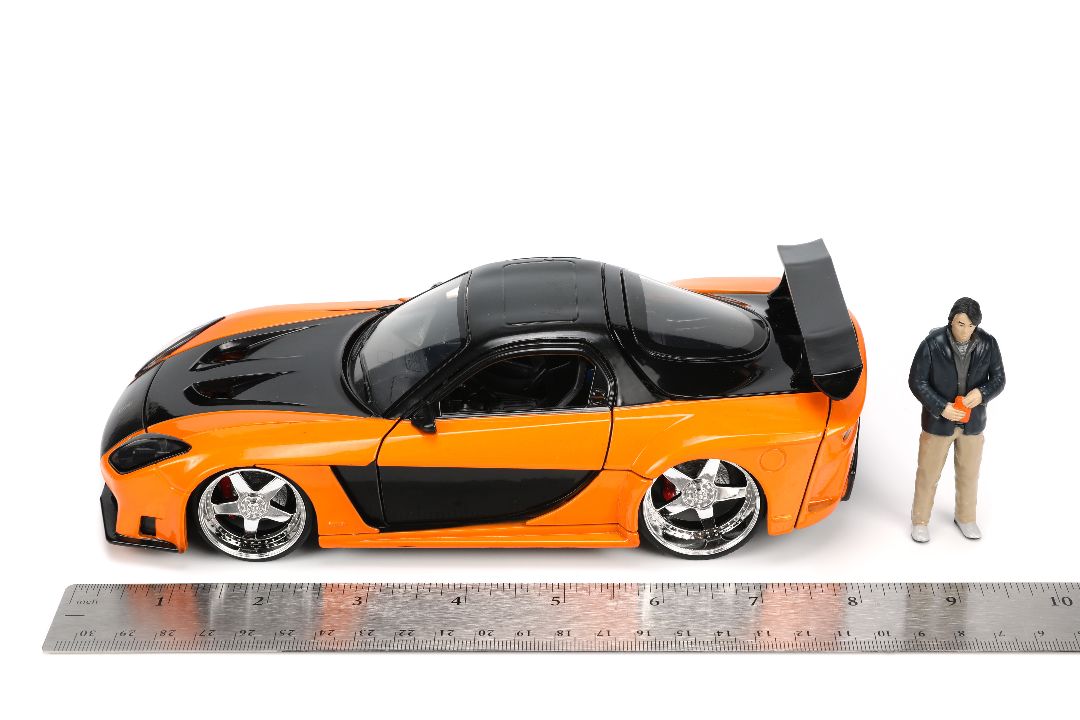 Jada 1/24 "Fast & Furious" Hans's Mazda RX-7 with Han – image 12