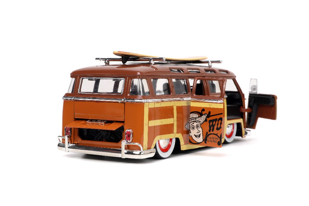 Jada 1/24 "Hollywood Rides" Disney 1962 VW Bus with Woody – image 16