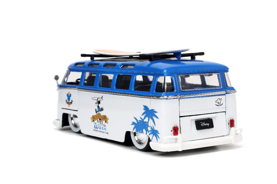 Jada 1/24 "Hollywood Rides" Disney 1962 VW Bus w/ Mickey Mouse – image 8