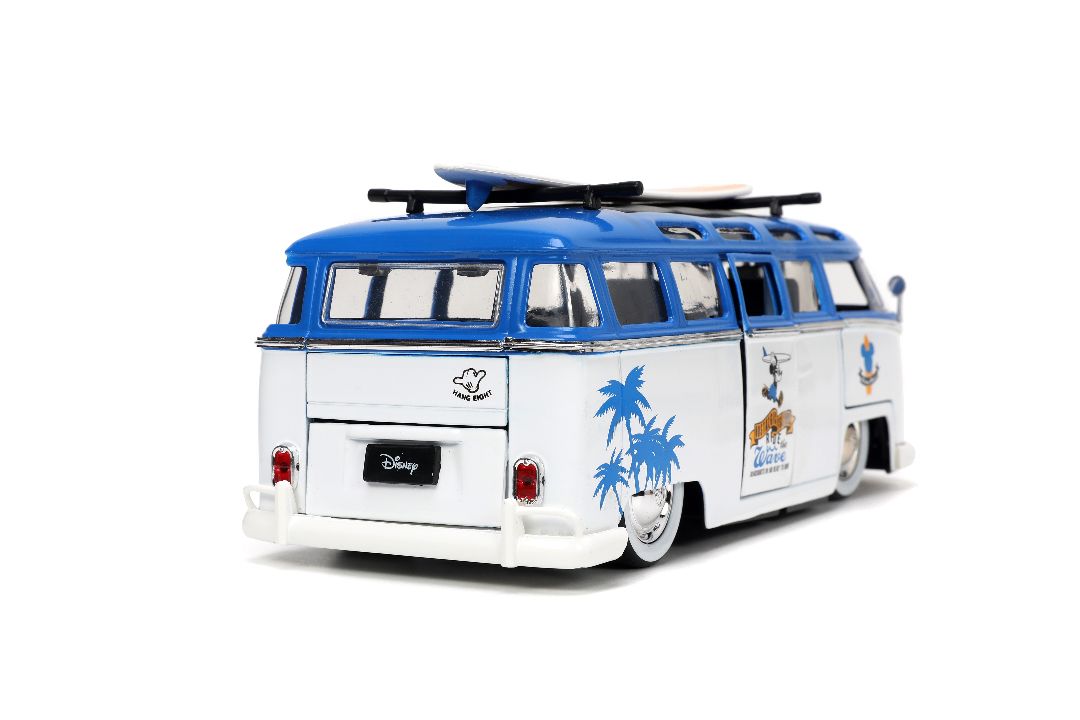 Jada 1/24 "Hollywood Rides" Disney 1962 VW Bus w/ Mickey Mouse – image 6