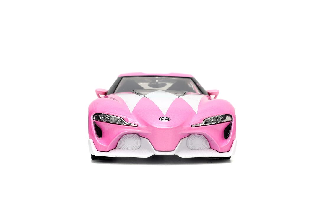 Jada 1/24 Toyota FT-1 Concept w/PINK RANGER – image 4
