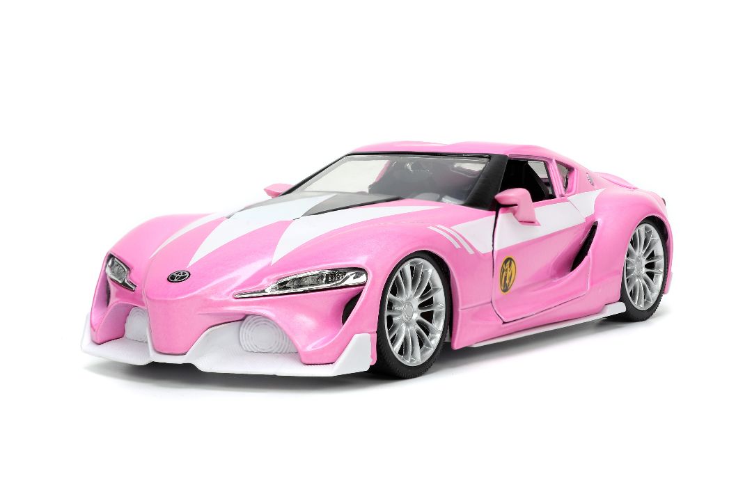 Jada 1/24 Toyota FT-1 Concept w/PINK RANGER – image 5