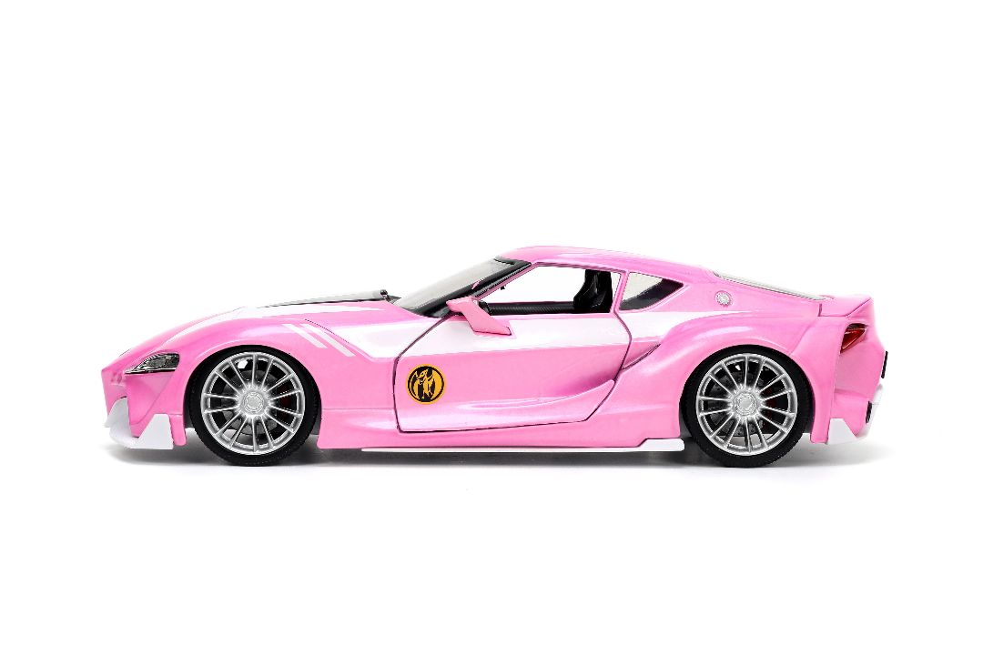 Jada 1/24 Toyota FT-1 Concept w/PINK RANGER – image 6
