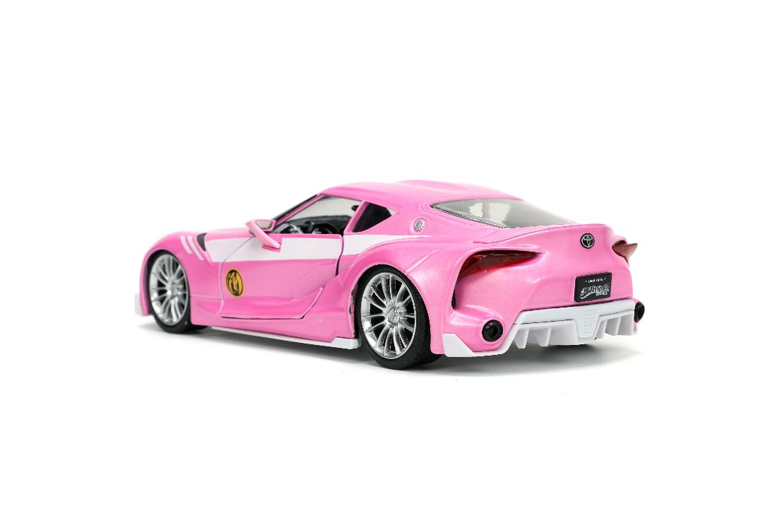 Jada 1/24 Toyota FT-1 Concept w/PINK RANGER – image 7