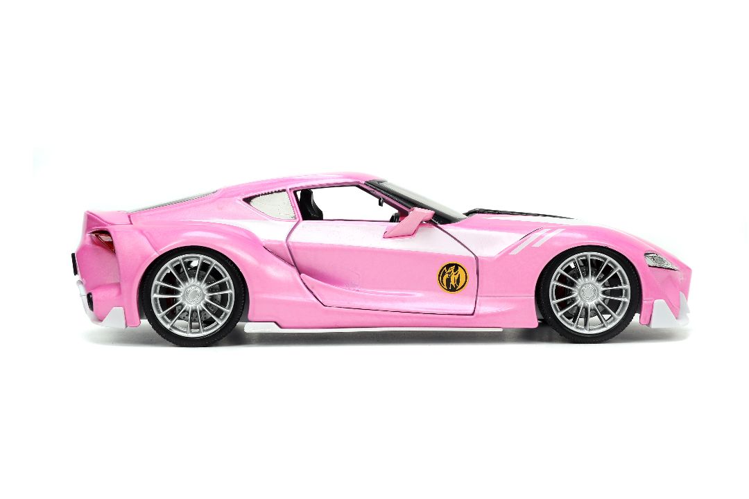 Jada 1/24 Toyota FT-1 Concept w/PINK RANGER – image 10