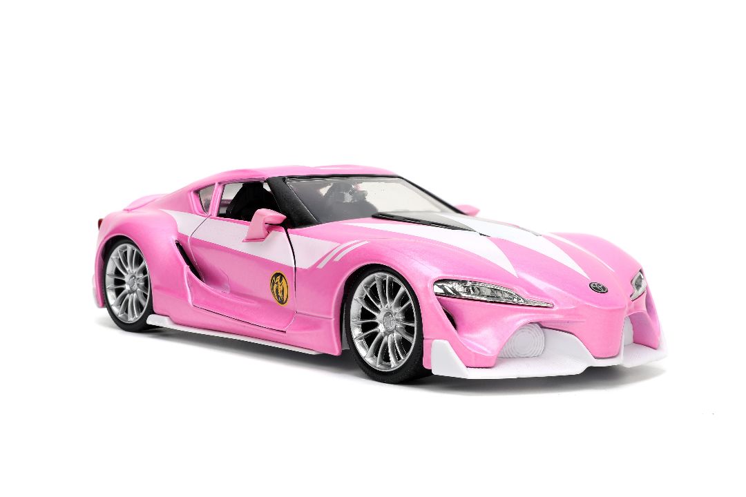 Jada 1/24 Toyota FT-1 Concept w/PINK RANGER – image 11