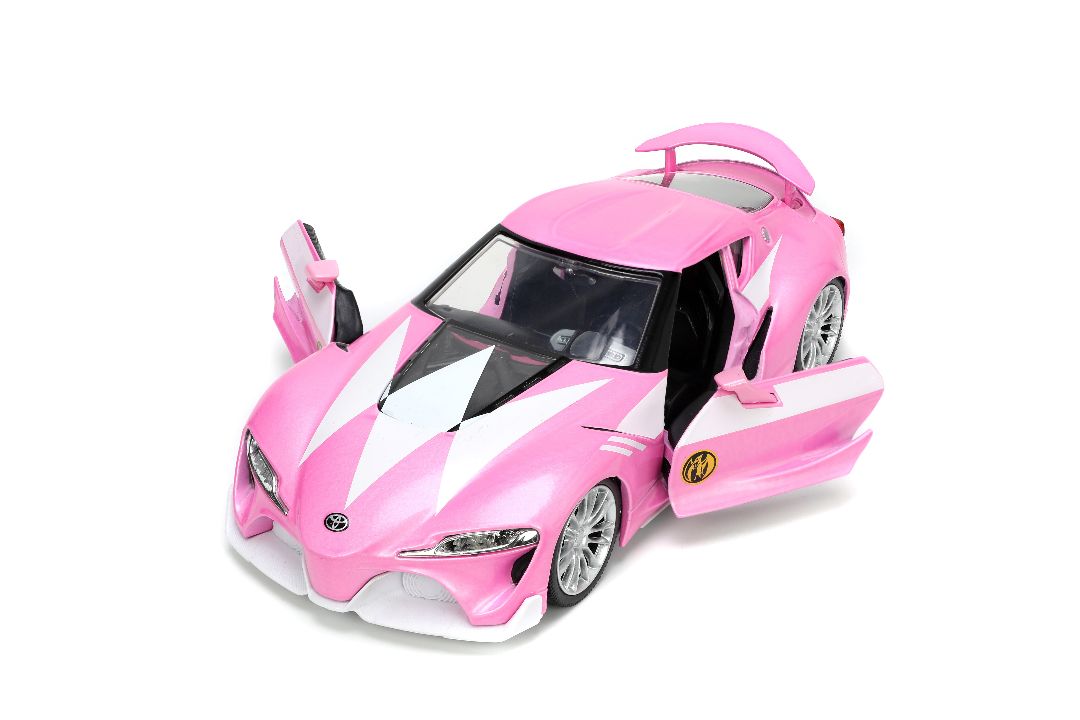 Jada 1/24 Toyota FT-1 Concept w/PINK RANGER – image 14