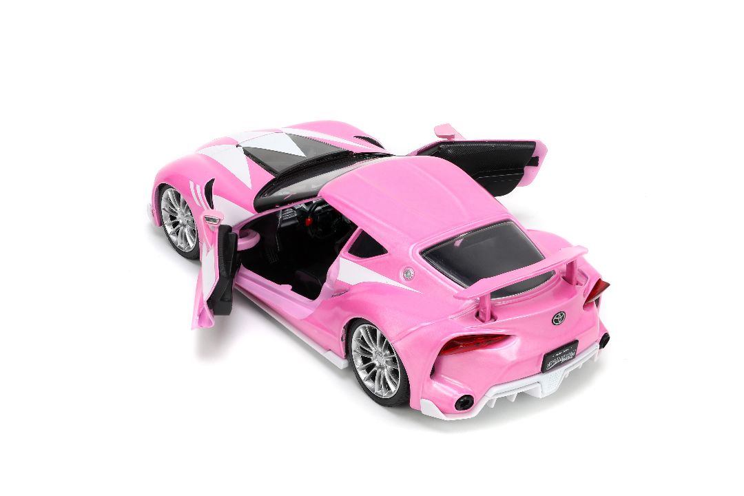 Jada 1/24 Toyota FT-1 Concept w/PINK RANGER – image 15