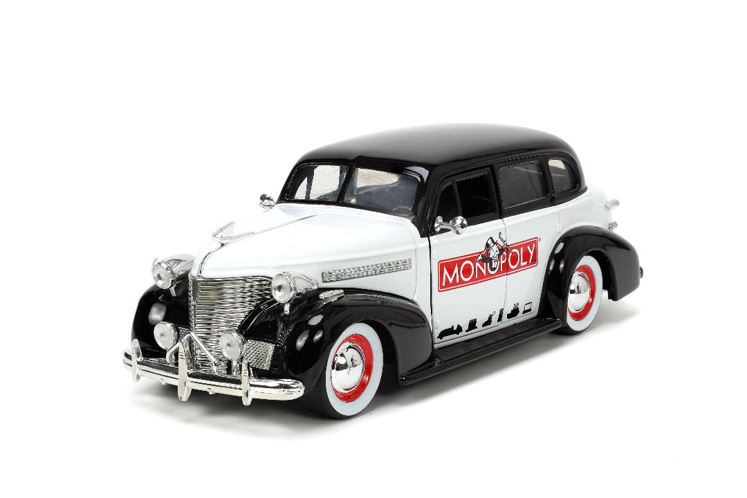Jada 1/24 "Hollywood Rides" 1939 Chevy Master Deluxe Mr Monopoly – image 5