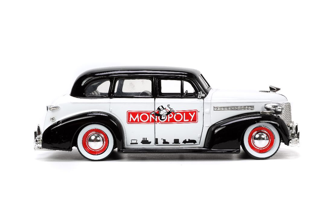 Jada 1/24 "Hollywood Rides" 1939 Chevy Master Deluxe Mr Monopoly – image 10