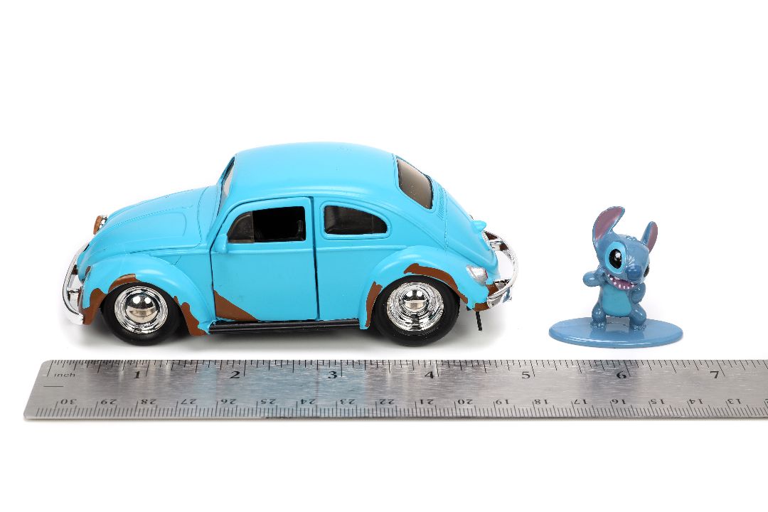 Jada 1/32 "Hollywood Rides" Disney 1959 VW Beetle with Stitch – image 17