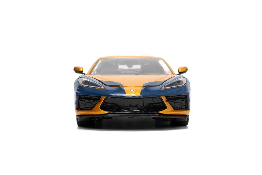 Jada 1/24 "Hollywood Rides" 2020 Corvette Stingray w/Wolverine – image 4