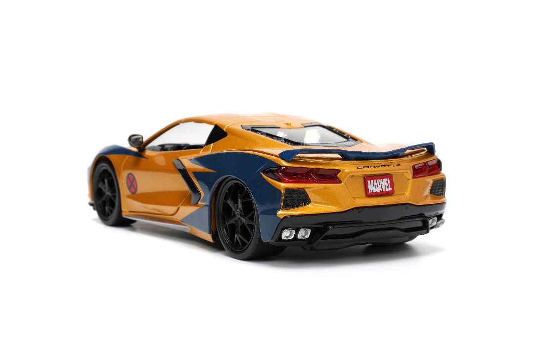 Jada 1/24 "Hollywood Rides" 2020 Corvette Stingray w/Wolverine – image 10
