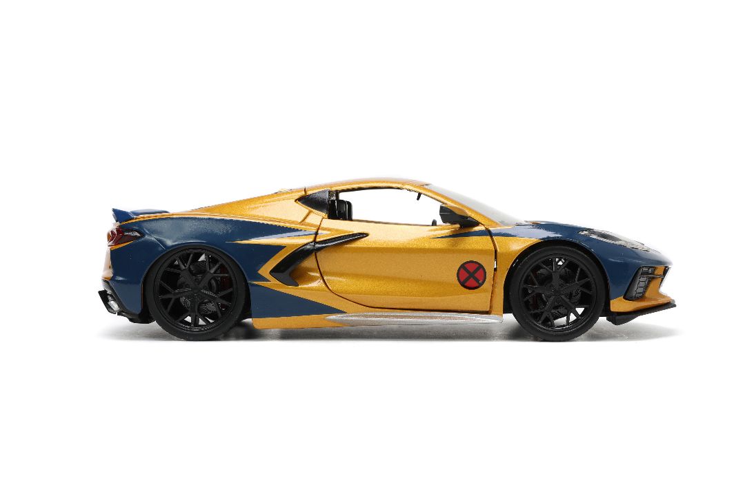 Jada 1/24 "Hollywood Rides" 2020 Corvette Stingray w/Wolverine – image 13
