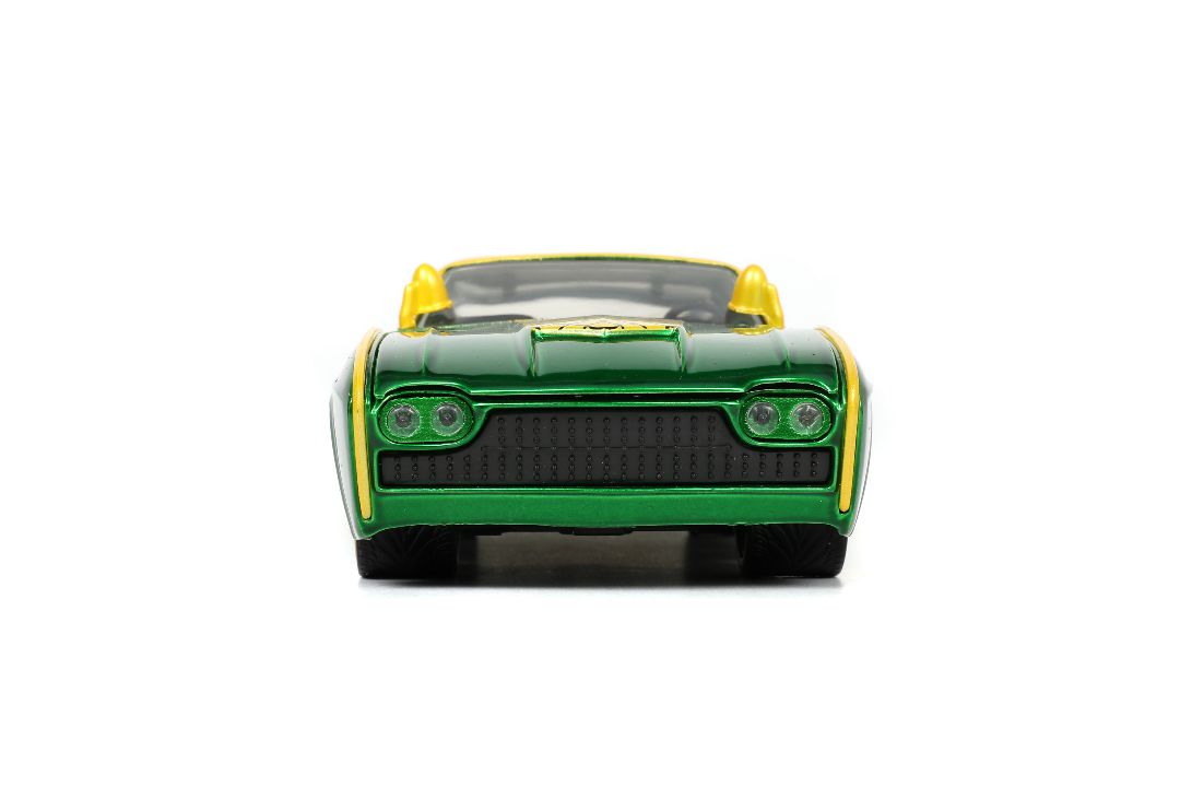 Jada 1/24 "Hollywood Rides" Marvel 1963 Thunderbird with LOKI – image 4