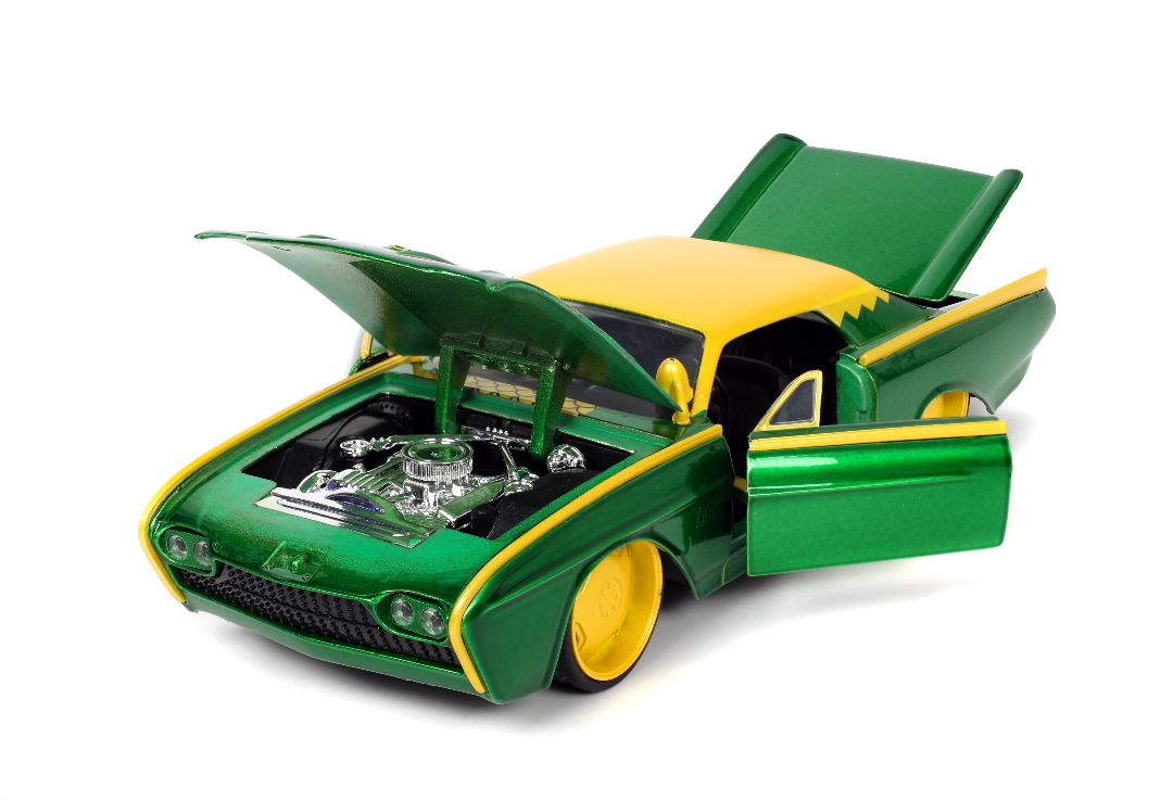 Jada 1/24 "Hollywood Rides" Marvel 1963 Thunderbird with LOKI – image 15