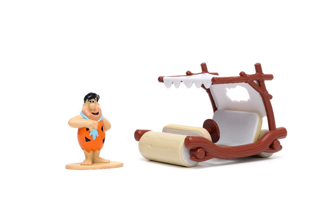 Jada 1/32 "Hollywood Rides" The Flintmobile - Fred Flintstone – image 2