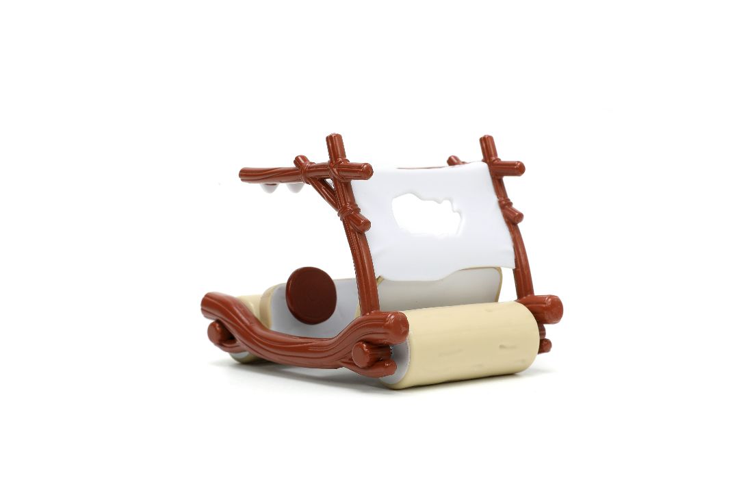 Jada 1/32 "Hollywood Rides" The Flintmobile - Fred Flintstone – image 7